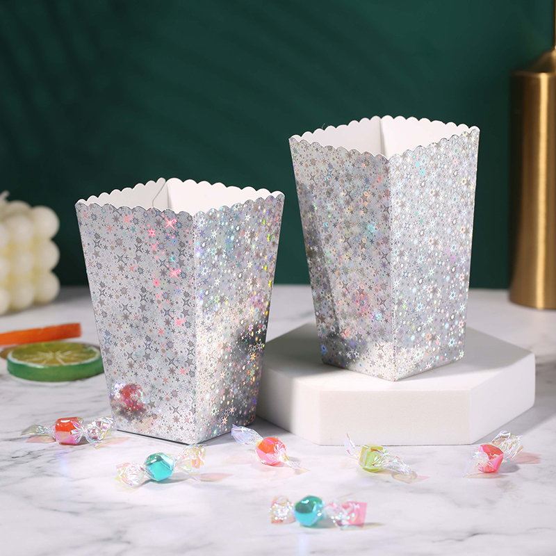 Food Snacks Candy - 25/50cs Cartoon Paper Candy Gift Popcorn