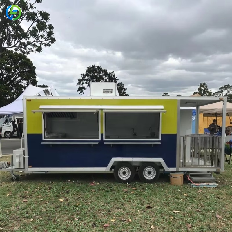 Food Snacks Catering - Customized Coffee Mini Outdoor Street Catering