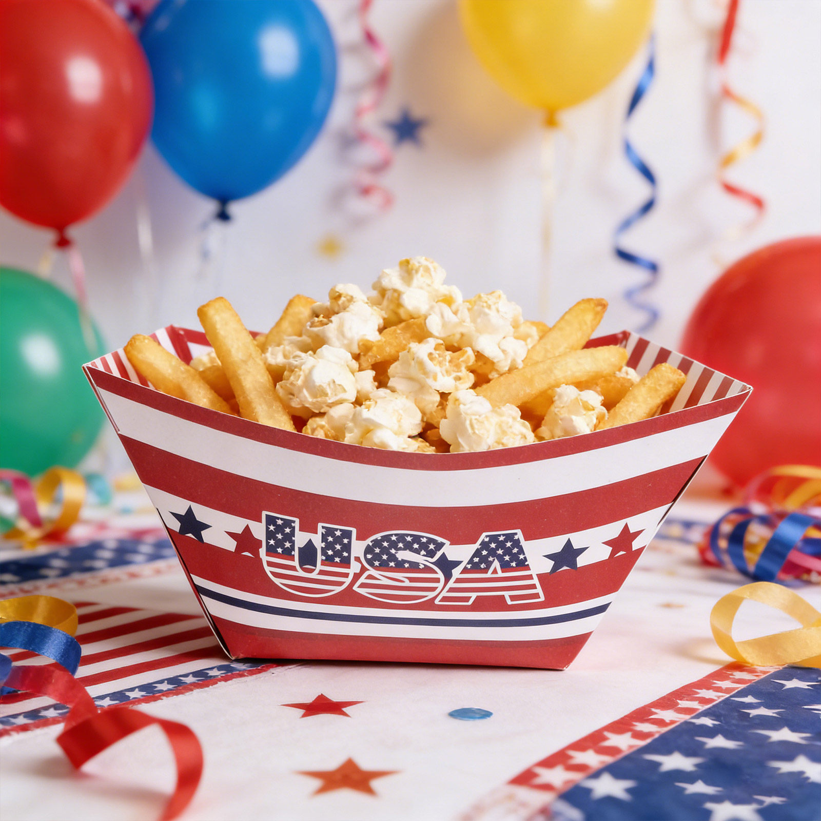Food And Snacks For Picnic - 12Pcs Independence Day Party Snack Boxes