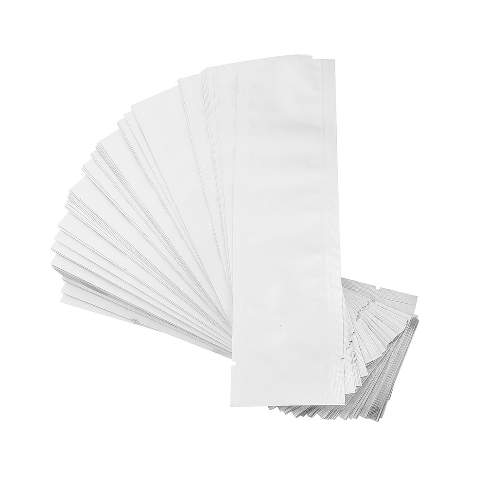 Food Snacks With Protein - 100Pcs Reusable Aluminum Foil Heat Seal