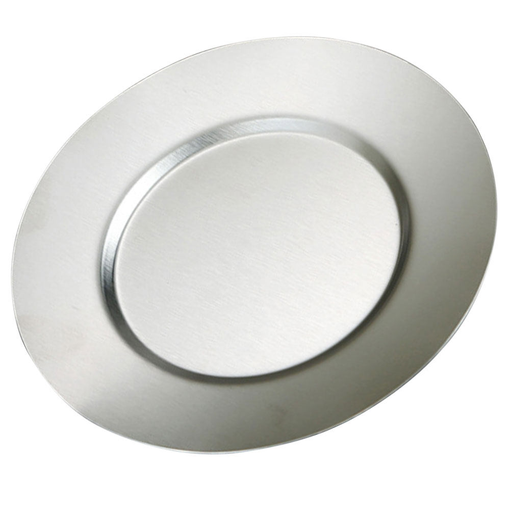 Food And Snacks For Picnic - Stainless Steel Round Plate Food-Grade Heavy-Duty
