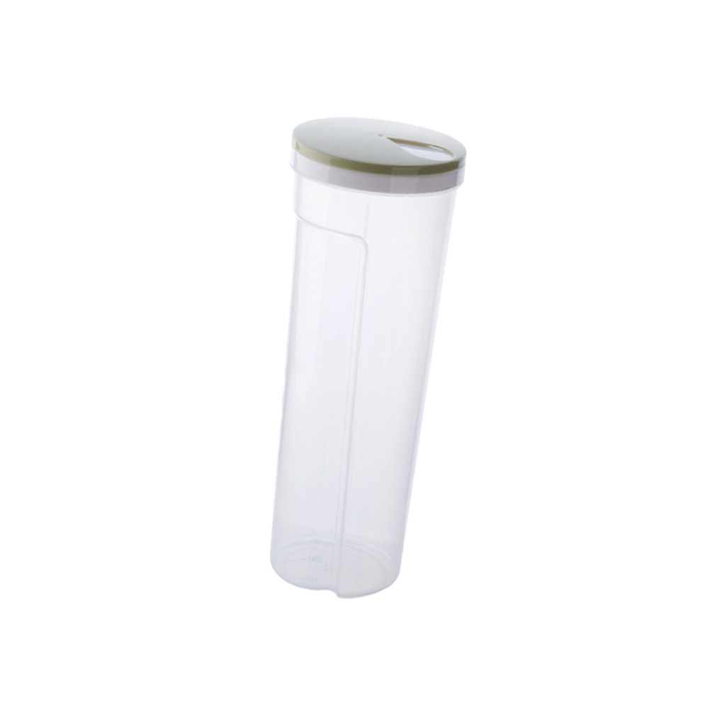 Dry Food Snacks - Light Green Plastic Grain Storage Pot