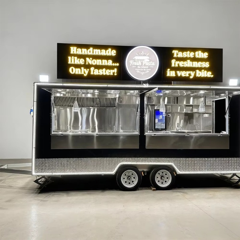 Mobile Catering Food Trailer P - đánh giá và giá Food Snacks Business