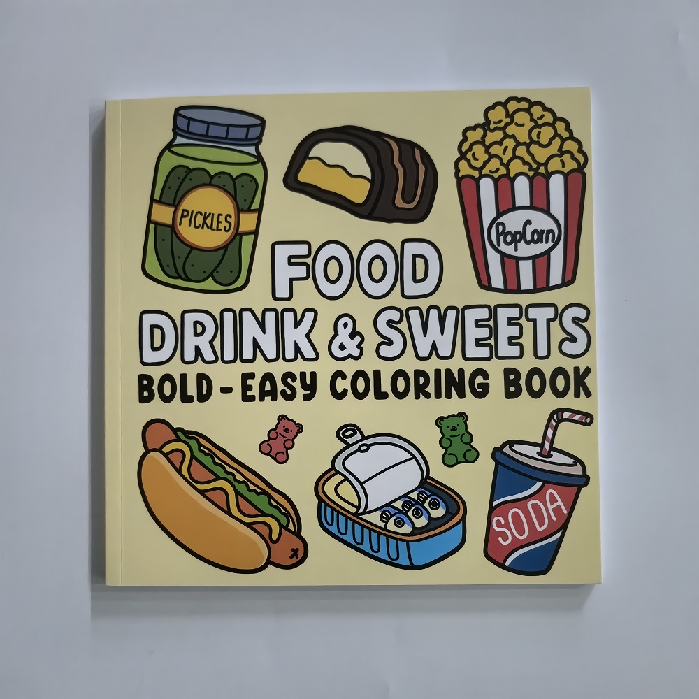 Food Drinks and Desserts Color - đánh giá và giá Food Y Snacks Coloring Book