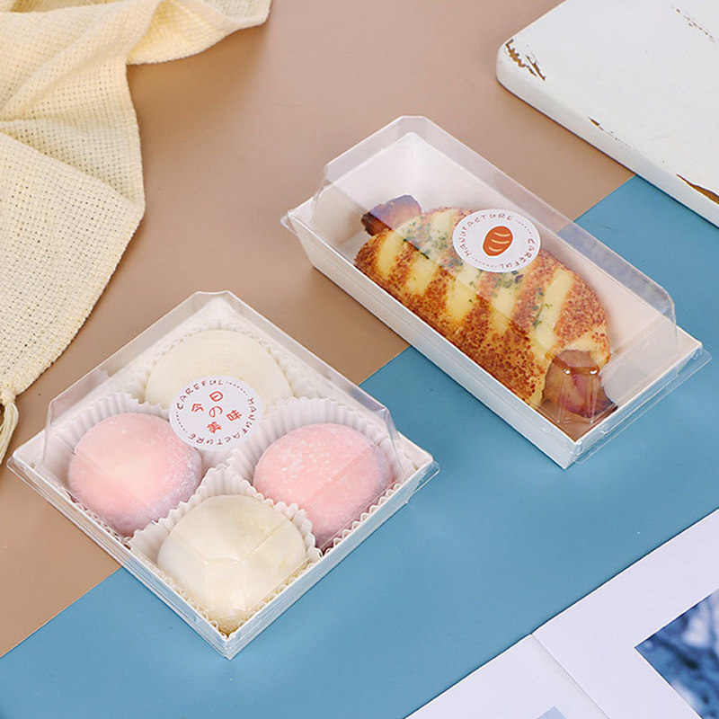 50Pcs Kraft Paper Box Bento Br - đánh giá và giá Food Snacks Business