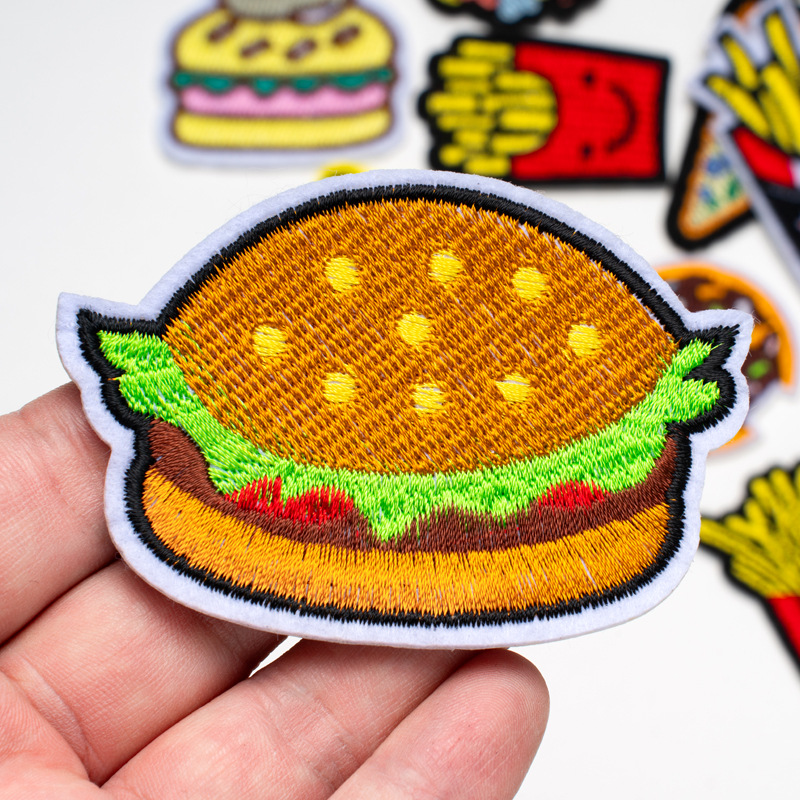 Fast Food Series Embroidered C - đánh giá và giá Food Snacks Pictures