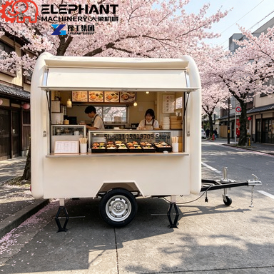 Street Vending Round Food Trai - đánh giá và giá Food Snacks Catering