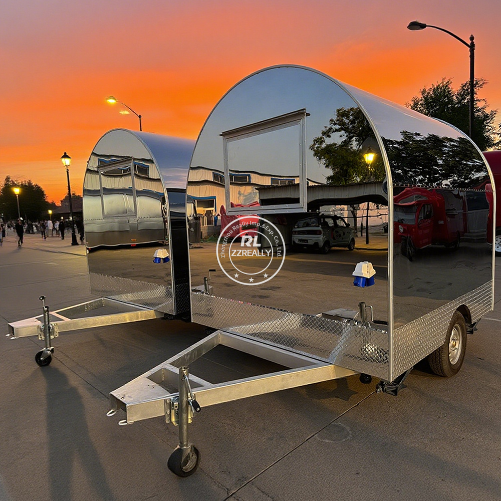 Stainless steel Mobile Food Ca - đánh giá và giá Food Snacks Business