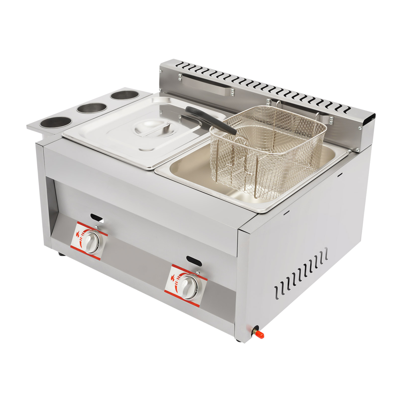 Commercial Deep Fryer 2-Tank 6 - đánh giá và giá Food Snacks Catering