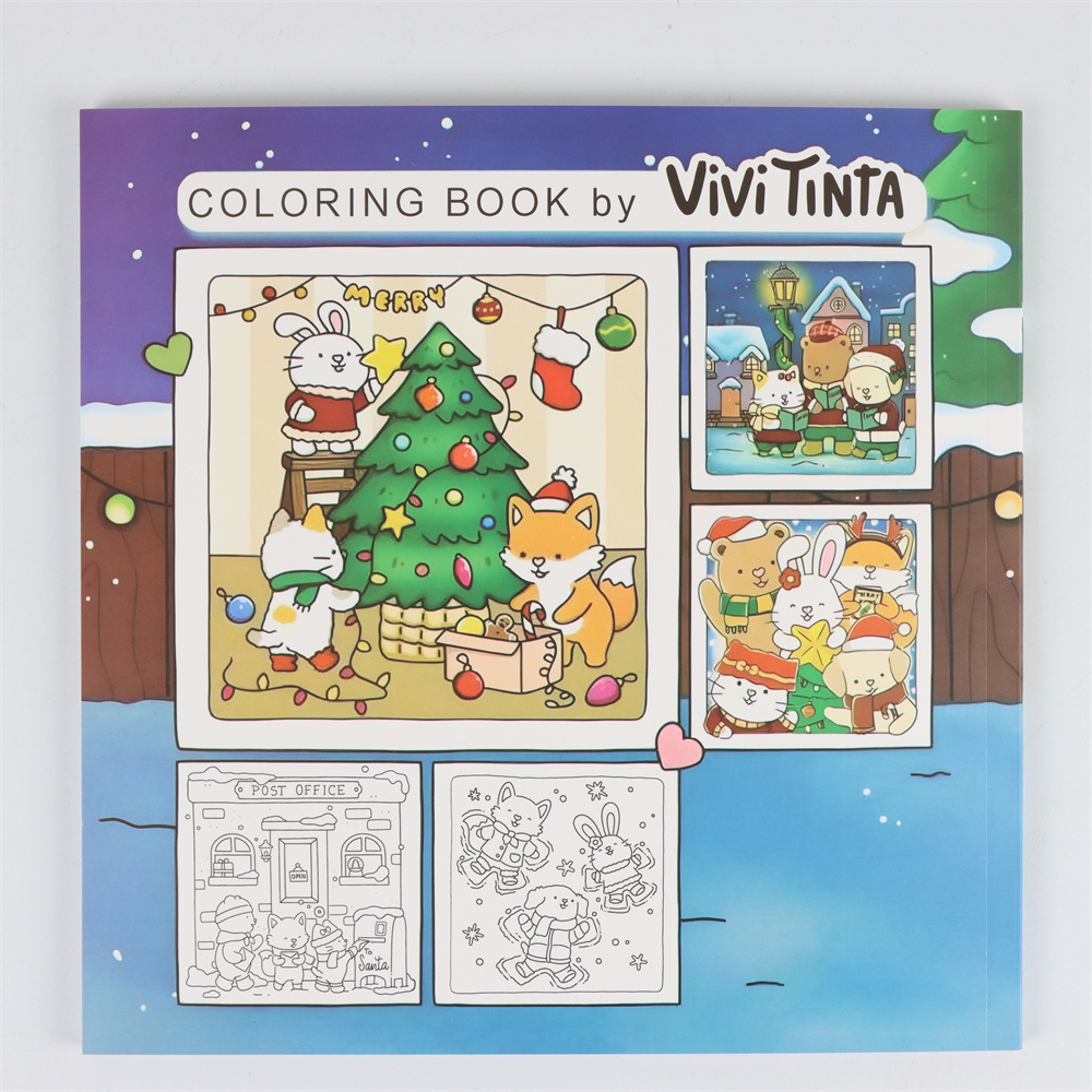 Fuzzy Hygge Christmas Coloring - đánh giá và giá Food Y Snacks Coloring Book
