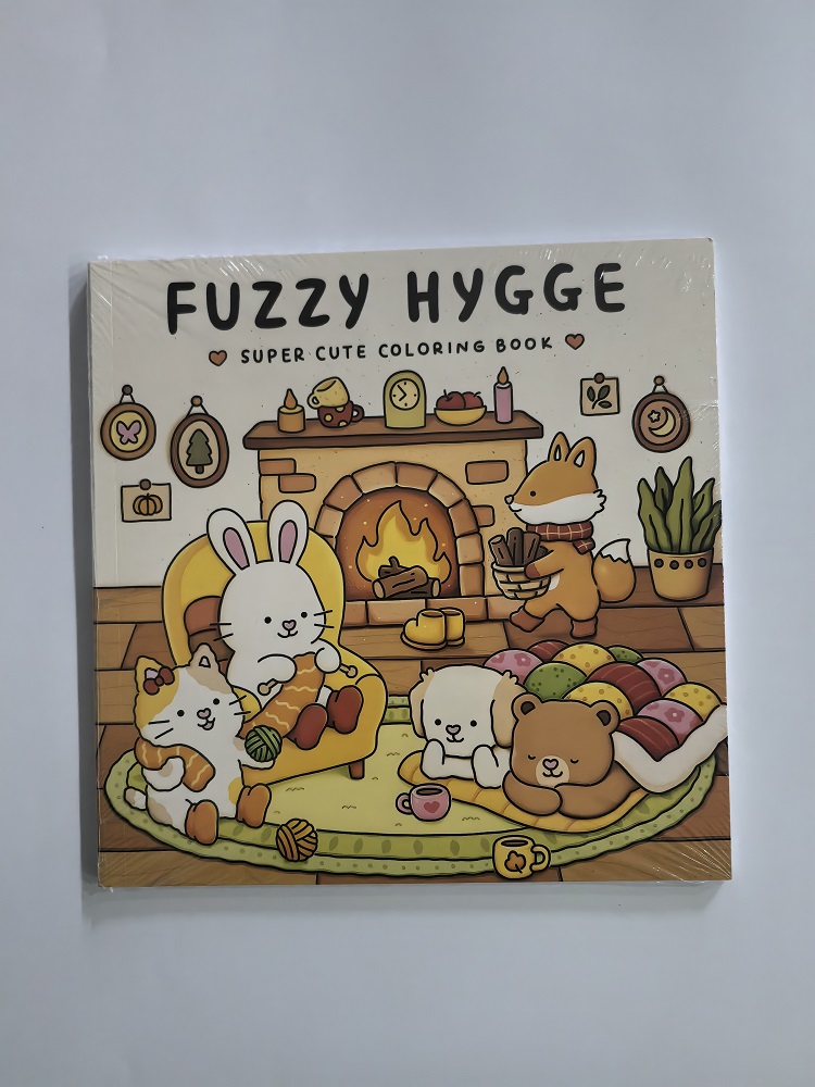 FUZZY HYGGE Adult Coloring Boo - đánh giá và giá Food Y Snacks Coloring Book
