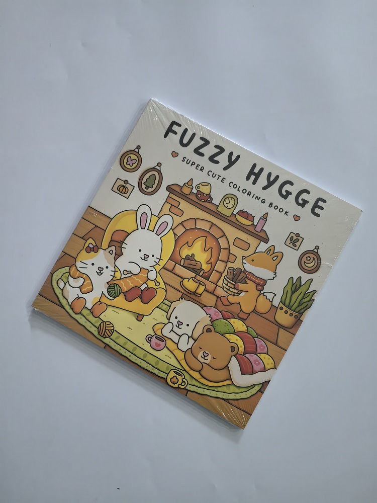 FUZZY HYGGE Adult Coloring Boo - đánh giá và giá Food Y Snacks Coloring Book