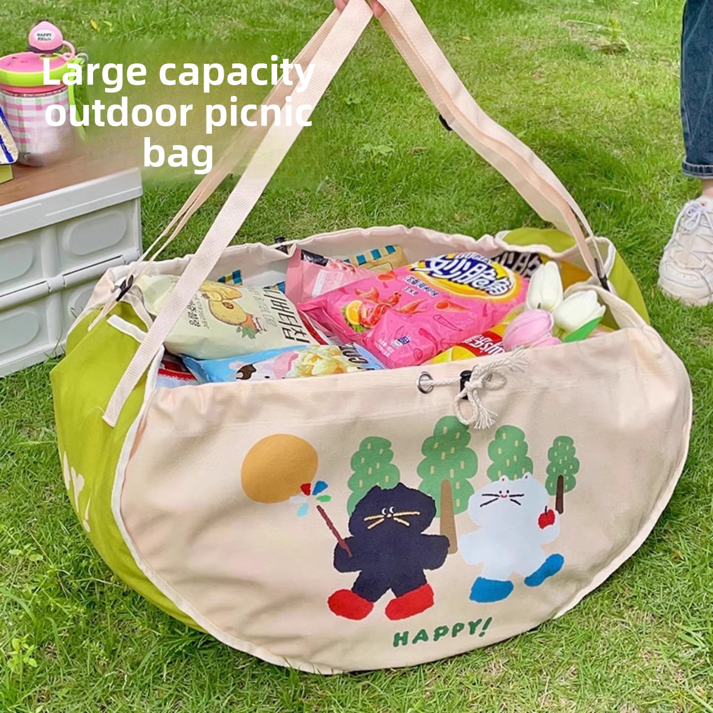 Large Capacity Car Storage Bag - đánh giá và giá Food And Snacks For Picnic
