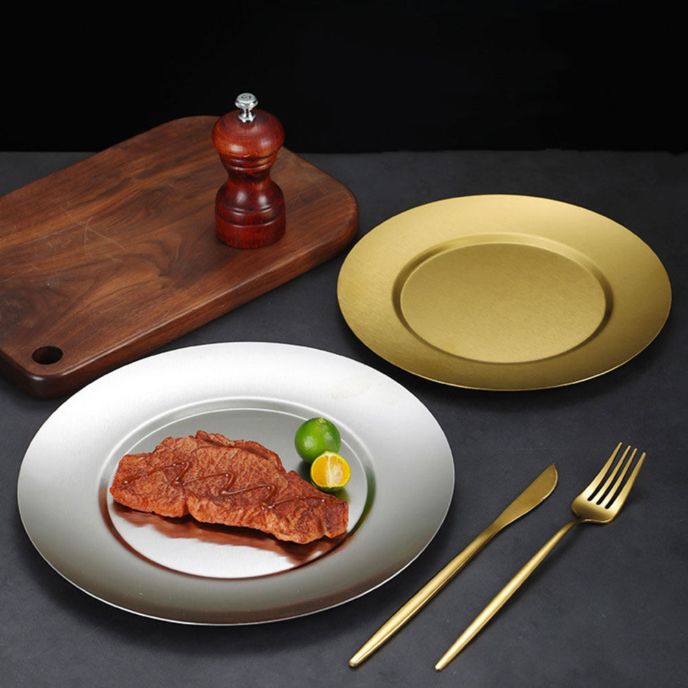 Stainless Steel Round Plate Fo - đánh giá và giá Food And Snacks For Picnic
