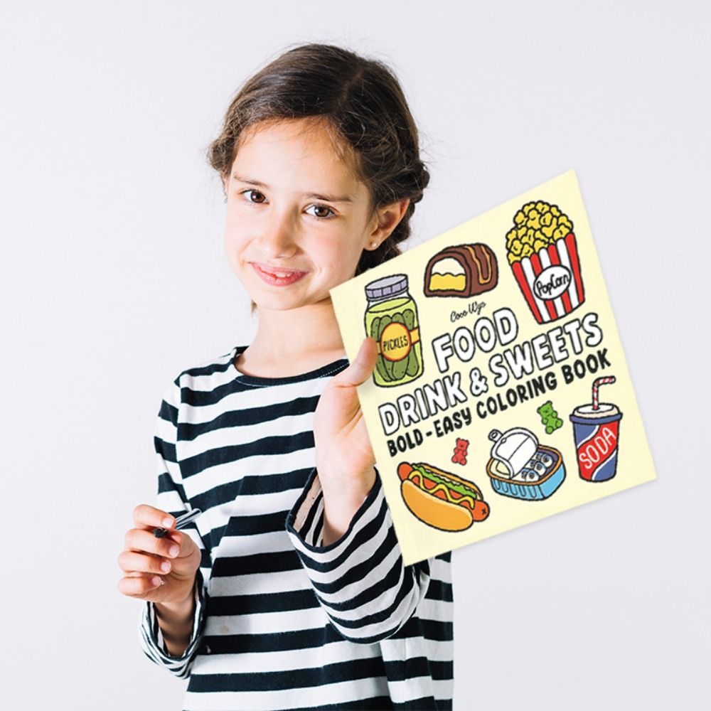 Soothing Coloring Book For Gir - đánh giá và giá Food Y Snacks Coloring Book