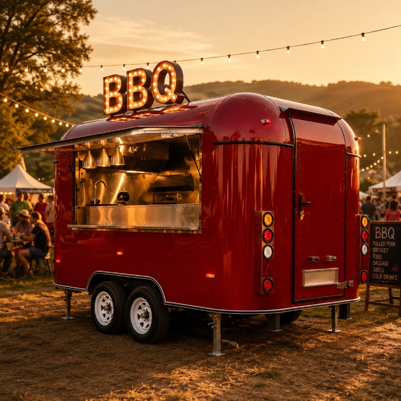Food Truck Trailer Street Cate - đánh giá và giá Food Snacks Catering