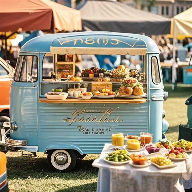 Portable Mobile Food Cart Trai - đánh giá và giá Food Snacks Catering