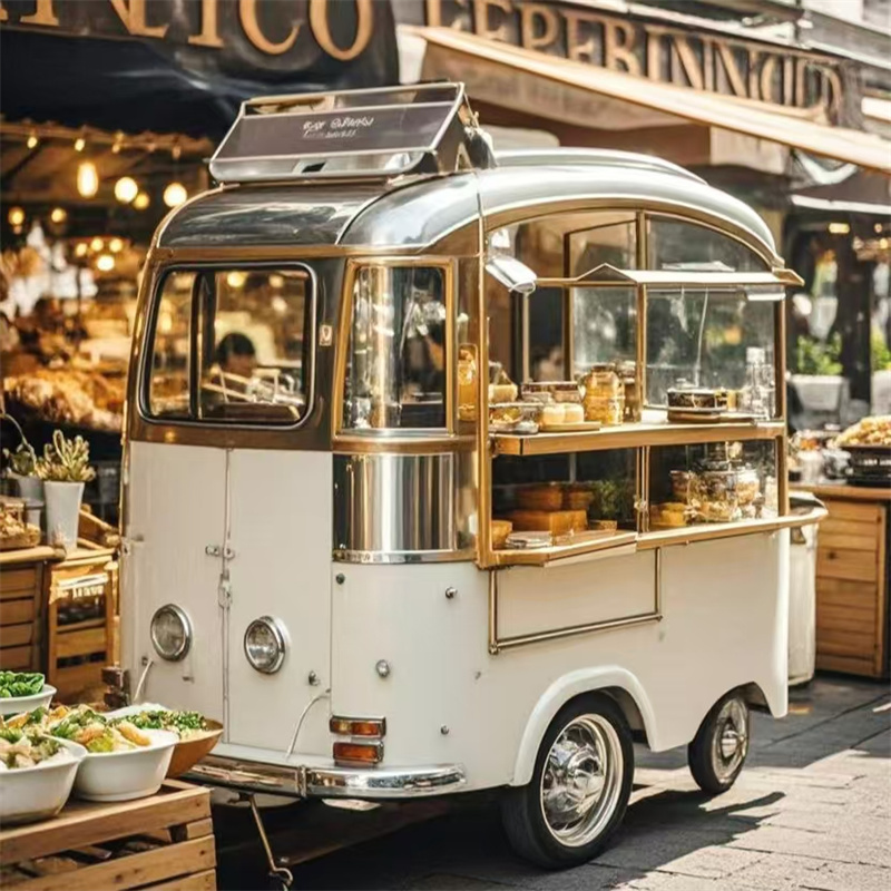 Portable Mobile Food Cart Trai - đánh giá và giá Food Snacks Catering