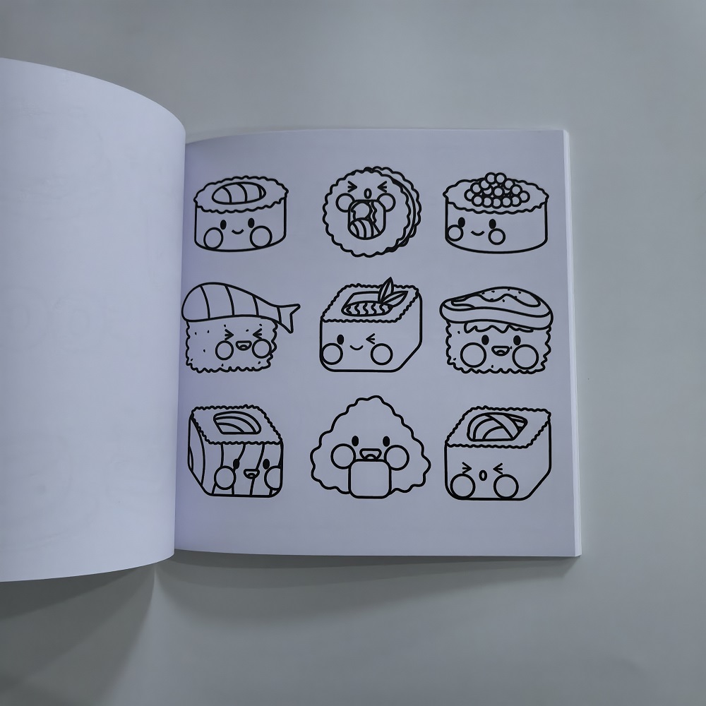 Food Drink & Sweets Easy-bold  - đánh giá và giá Food Y Snacks Coloring Book