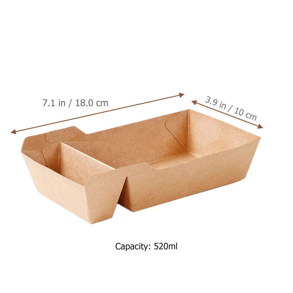 50Pcs Paper Snack Boxes Blank  - đánh giá và giá Food Snacks Candy