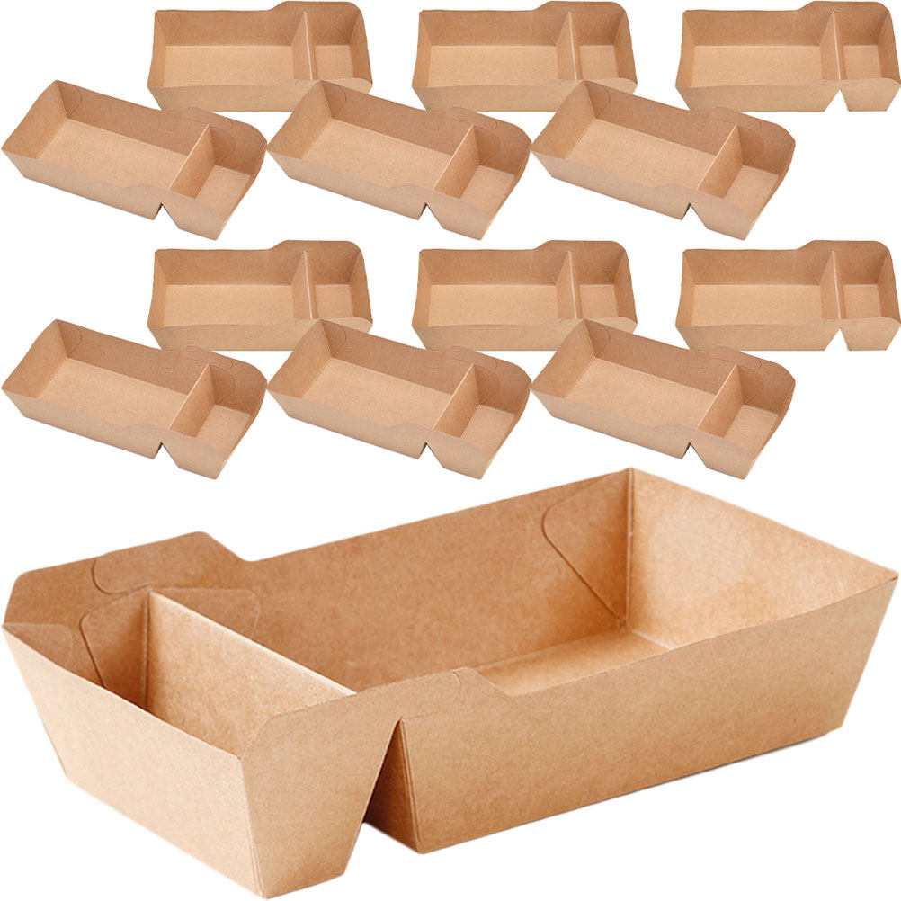 50Pcs Paper Snack Boxes Blank  - đánh giá và giá Food Snacks Candy