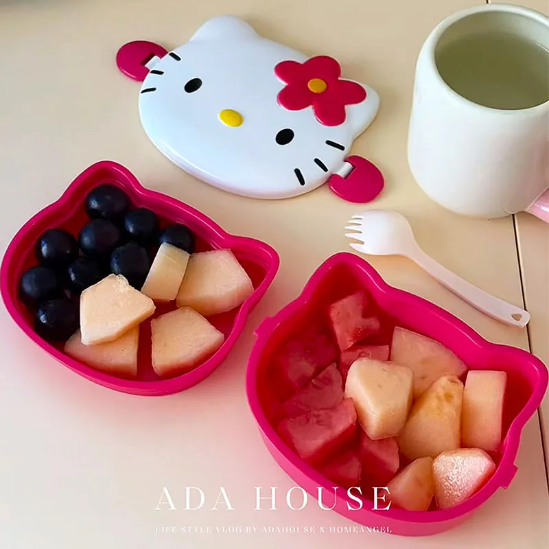 Cute Hello Kitty Shaped Lunch  - đánh giá và giá Dry Food Snacks
