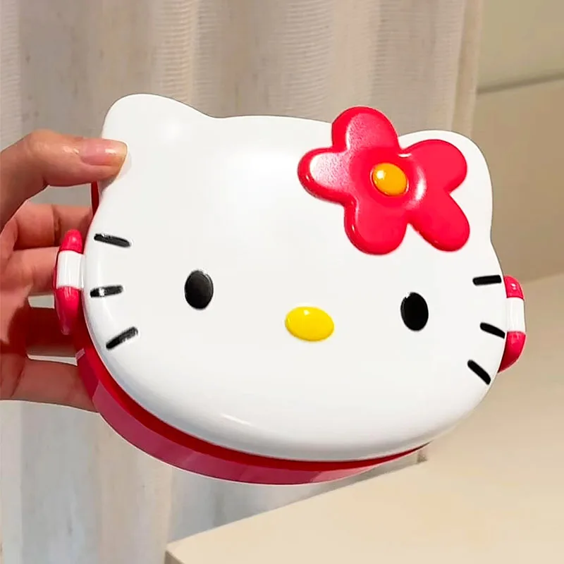Cute Hello Kitty Shaped Lunch  - đánh giá và giá Dry Food Snacks