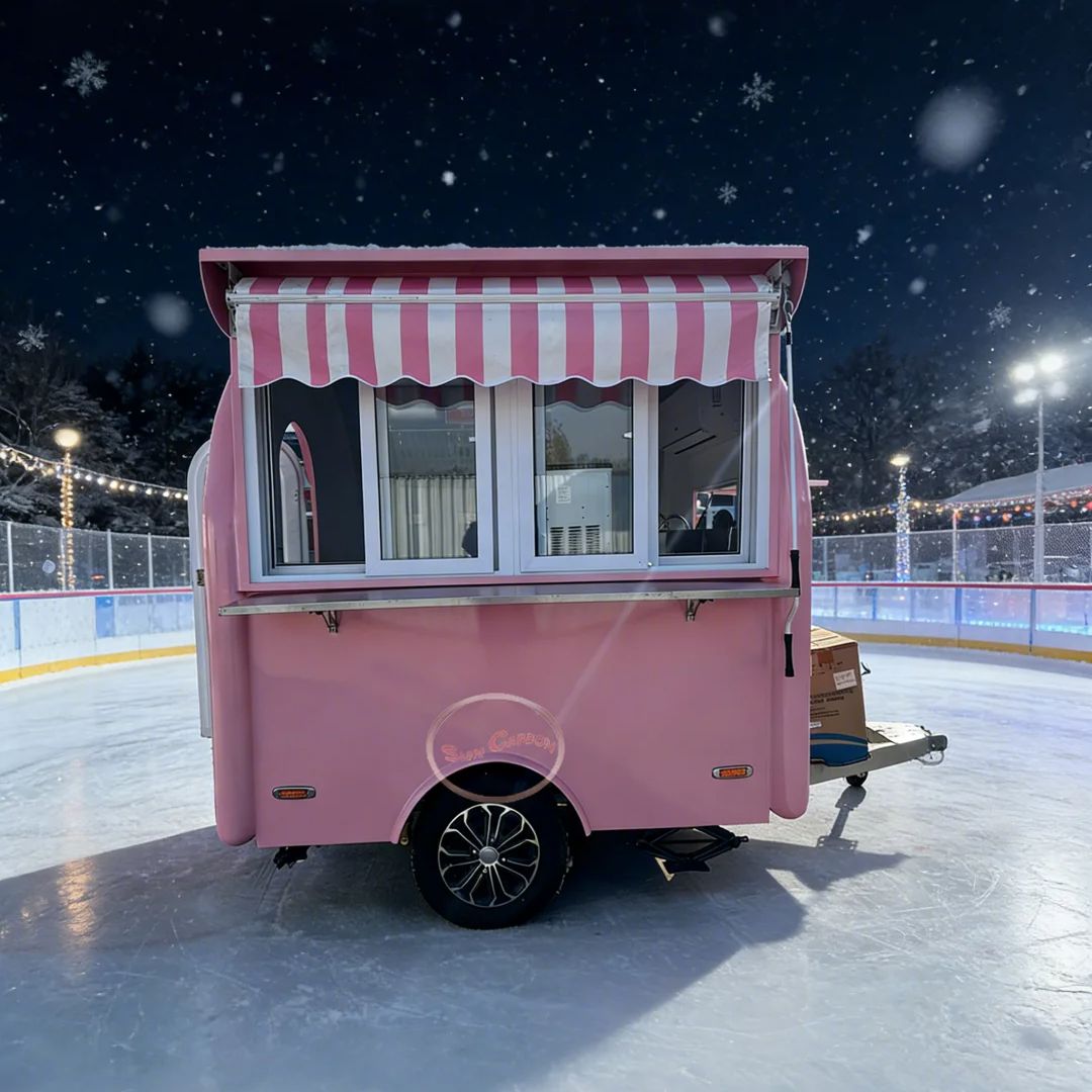 Pink Street Food Truck with Aw - đánh giá và giá Food Snacks Business